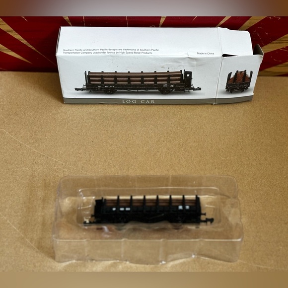 Southern Pacific Mini Train Log Car - Picture 4 of 4